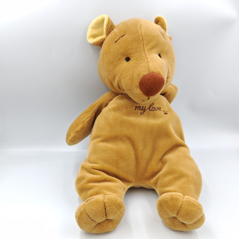 Doudou ours marron My Love JEMINI