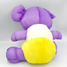 Peluche Puffalump souris violet jaune blanc pois