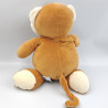 Doudou singe marron blanc MIRI MOO