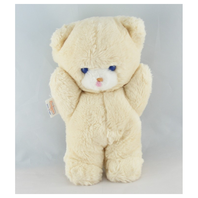 Doudou Peluche ours vert BOULGOM 