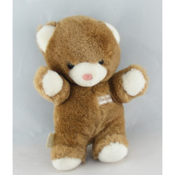 Doudou Peluche ours écru beige BOULGOM 