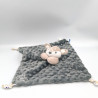 Doudou plat biche faon élan gris beige Dodo d'amour
