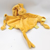 Doudou plat triangle lapin beige jaune Lapidou NATTOU