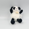 Doudou et compagnie panda blanc noir Les Minizoo