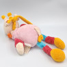 Doudou musical girafe vache rose rouge bleu orange Maé BABY NAT