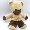 Ancienne peluche ours beige marron BOULGOM