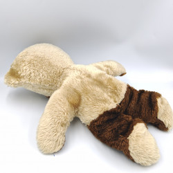 Ancienne peluche ours beige marron BOULGOM