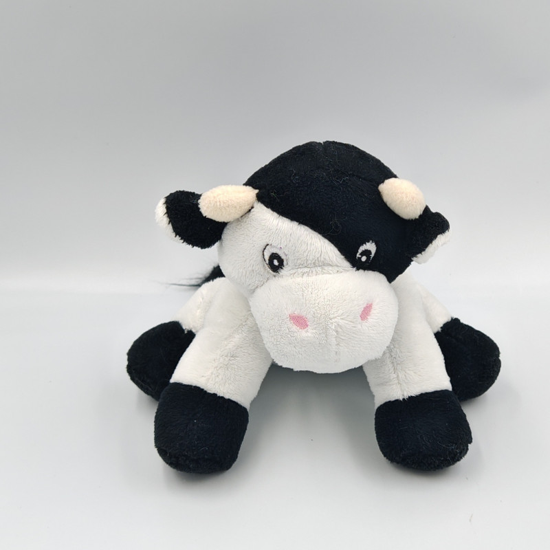 Doudou vache noir blanche MINIFEET