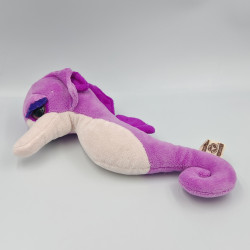 Doudou peluche hippocampe rose NATURE PLANET