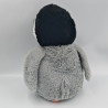 Peluche pingouin gris noir WILD REPUBLIC
