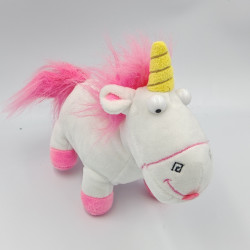 Peluche Licorne blanche rose Les Minions Moi Moche et Méchant