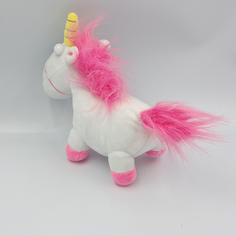 Peluche Licorne blanche rose Les Minions Moi Moche et Méchant