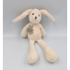 Doudou lapin écru blanc HISTOIRE D'OURS