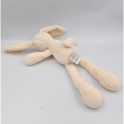 Doudou lapin écru blanc HISTOIRE D'OURS