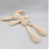 Doudou lapin écru blanc HISTOIRE D'OURS