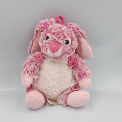 Peluche doudou lapin rose RODA RODADOU