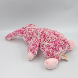 Peluche doudou lapin rose RODA RODADOU