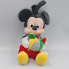 Doudou musical Mickey gris rouge vert balle DISNEY BABY