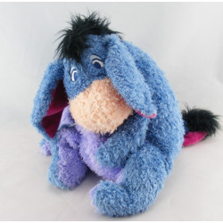 Doudou Ane bleu Bourriquet bouclettes DISNEY