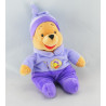 Doudou winnie l'ourson en pyjama rose DISNEY 