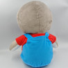 Grand Doudou Tchoupi salopette bleu rouge JEMINI