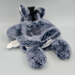 Doudou marionnette ane gris tout doux HISTOIRE D'OURS