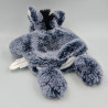 Doudou marionnette ane gris tout doux HISTOIRE D'OURS