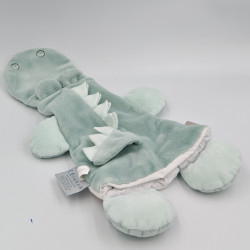 Doudou micro ondable plat crocodile NATTOU