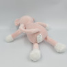 Doudou souris rose coeur ATMOSPHERA