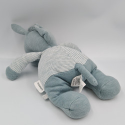 Doudou Ane Paco gris rayé NOUKIE'S