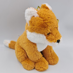 Peluche renard orange blanc FOX TOPEQ