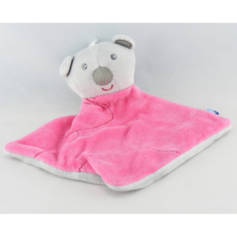 Doudou plat ours koala rouge SUCRE D'ORGE