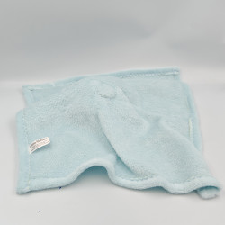 Doudou plat couverture chien bleu LITTLE KIDS