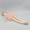 Poupée tutu tissu blanc écru rose doré couronne MAISONS DU MONDE