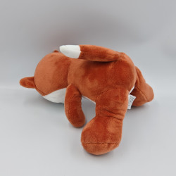 Doudou renard marron blanc ZEEMAN