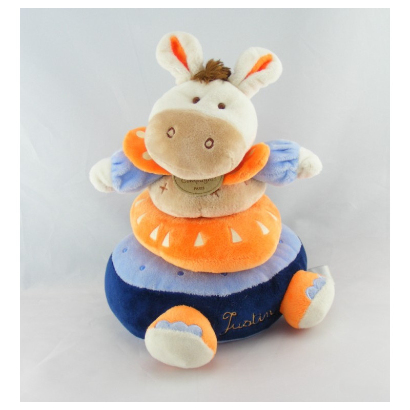 Doudou ane Justin avec mouchoir DOUDOU ET COMPAGNIE