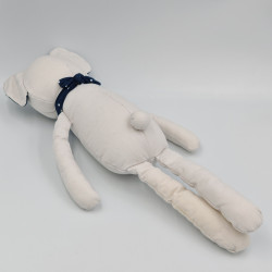 Doudou koala blanc bleu pois BOUTCHOU BOUT'CHOU