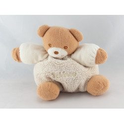 Doudou ours boule marron vert TAKINOU 