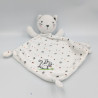 Doudou plat chat blanc glands écureuil MOTS D'ENFANTS
