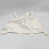Doudou plat lapin Pan-pan panpan gris blanc DISNEY