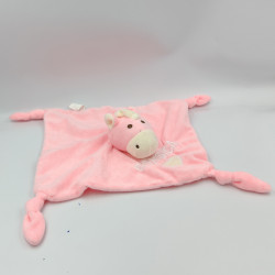 Doudou plat ane cheval rose CORSICA