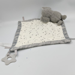 Doudou éléphant gris blanc mouchoir EARLY DAYS PRIMARK