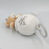 Doudou et compagnie musical ours beige blanc petit roi Lovely bear