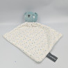 Doudou plat ours bleu blanc pois ORCHESTRA PREMAMAN