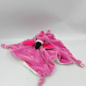 Doudou plat flamant rose PETJES WORLD