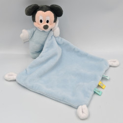 Doudou Mickey mouchoir bleu DISNEY BABY