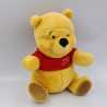 Peluche Winnie l'ourson pull rouge abeille Disney