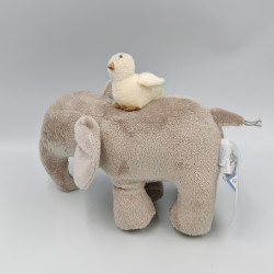 Doudou musical éléphant gris JACADI