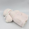 Ancien doudou poupée blanche rose bleu FISHER PRICE