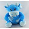 Doudou Hochet Vache Bleu Arthur et Lola BEBISOL 